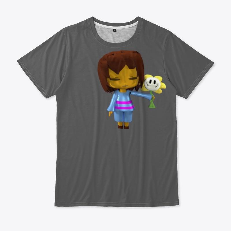 Undertale frisk And Flowey Shirt